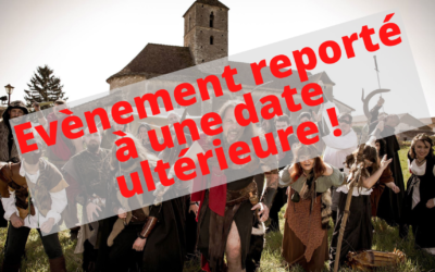 – REPORTÉ – Dim 4 oct 14h à 19h : après-midi médiéval