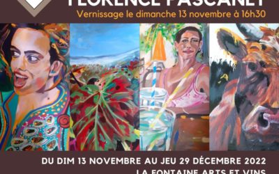 Du dim 13 nov au jeu 29 déc : exposition Florence Pascanet