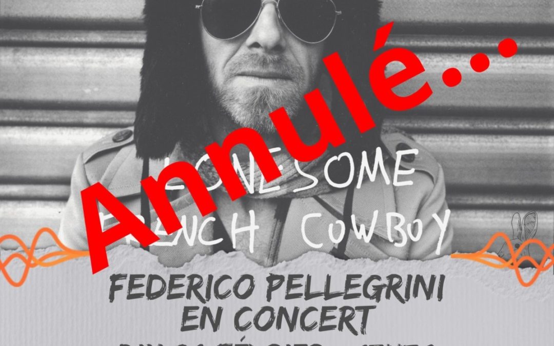 Dim 26 février 17h30 : The Lonesome French Cowboy en concert