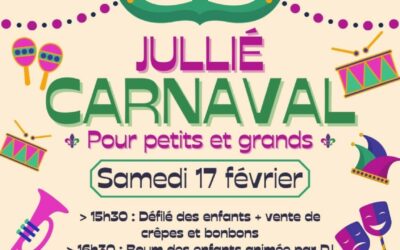 Samedi 17 février : Carnaval pour Petits et Grands !