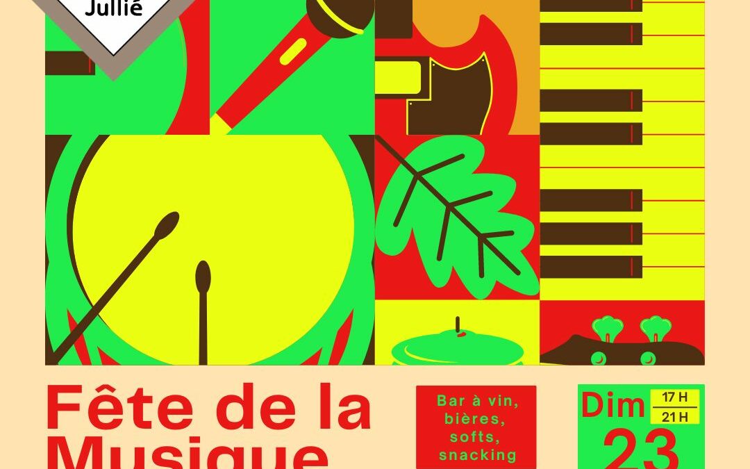 Dim 23 juin : Fête de la Musique