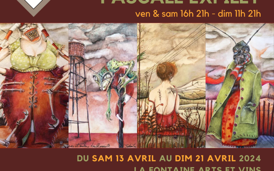 Du 13 au 21 avril : exposition Pascale Expilly