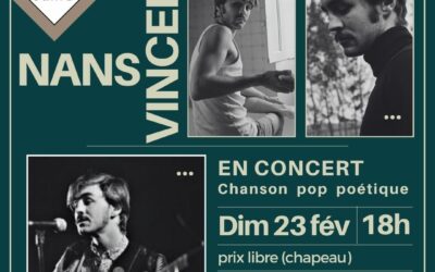 Dim 23 février 18h00 : Nans Vincent en concert