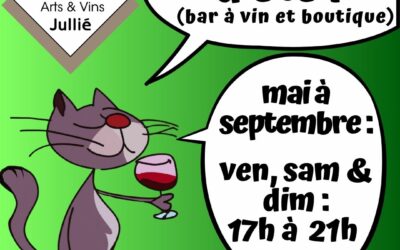 Horaires d’été boutique, terrasse & bar à vin…