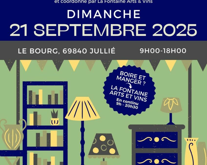 Dimanche 21 septembre : vide-maisons du village !