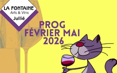 La prog de février à mai 2026…