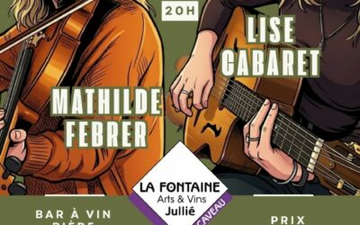 Sam 25 avril : Lise Cabaret & Mathilde Febrer en concert