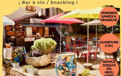 Ven 1er mai : ouverture terrasse !